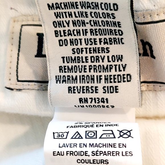 LL Bean Men’s Corduroy Pants 38 x 29 Classic Fit Khaki Wide Wale Flat Front EUC - Picture 11 of 11